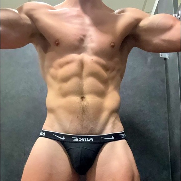 Nike Other - NIKE JOCK JOCKSTRAP COLLEGE FOOTBALL PLAYER UNDERWEAR DRI FIT ESSENTIAL COTTON L